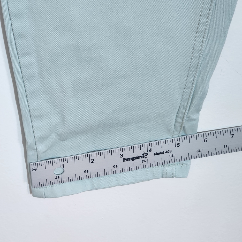 Dickies Mint Green Stretch Twill Skinny Pants Size 8 - Picture 6 of 10